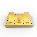 Gold Plating CNC Milling Brass Copper Parts